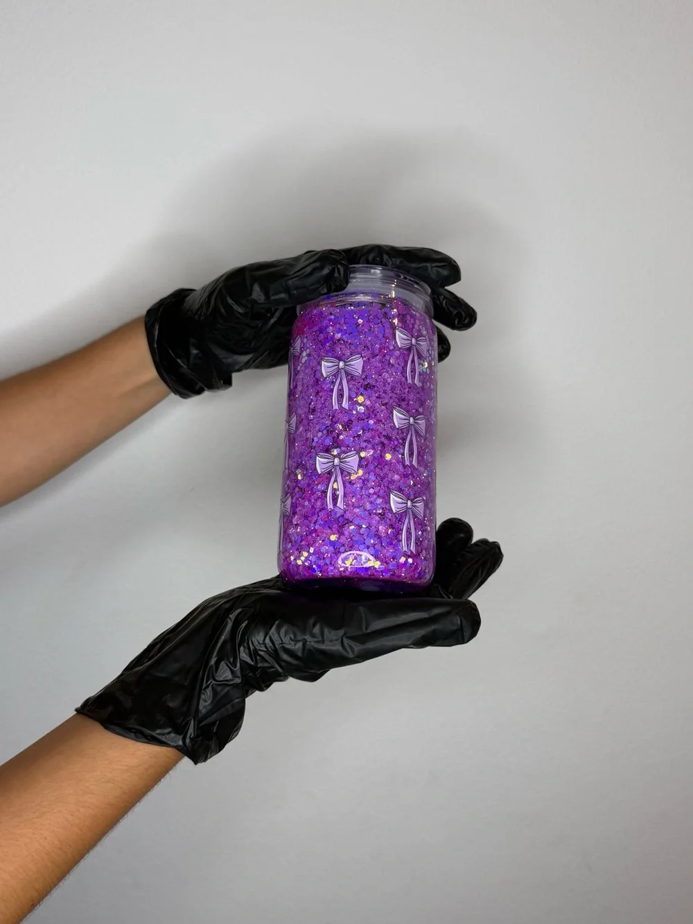 Glitter Purple Tumbler